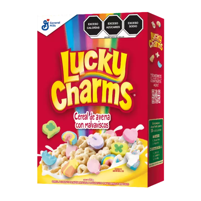 Cereal Lucky Charms® ¡Con Malvaviscos Mezclados! Cereales NESTLÉ®